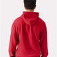 Gildan SF600 Unisex Softstyle? Midweight Full-Zip Hooded Sweatshirt - Back view