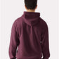 Gildan SF600 Unisex Softstyle? Midweight Full-Zip Hooded Sweatshirt - Back view