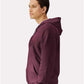 Gildan SF600 Unisex Softstyle? Midweight Full-Zip Hooded Sweatshirt - Side view