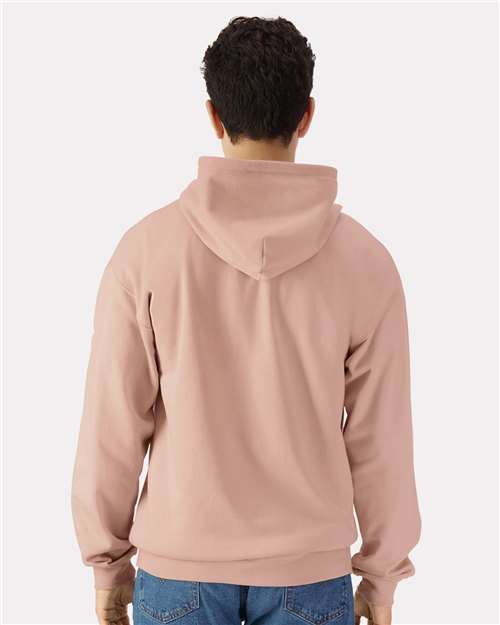 Gildan SF600 Unisex Softstyle? Midweight Full-Zip Hooded Sweatshirt - Back view