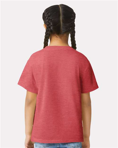 Gildan 64000B Youth Softstyle? T-Shirt - Back view
