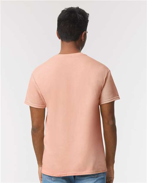 Gildan 5000 Unisex USA-Made Fine Jersey T-Shirt - Back view