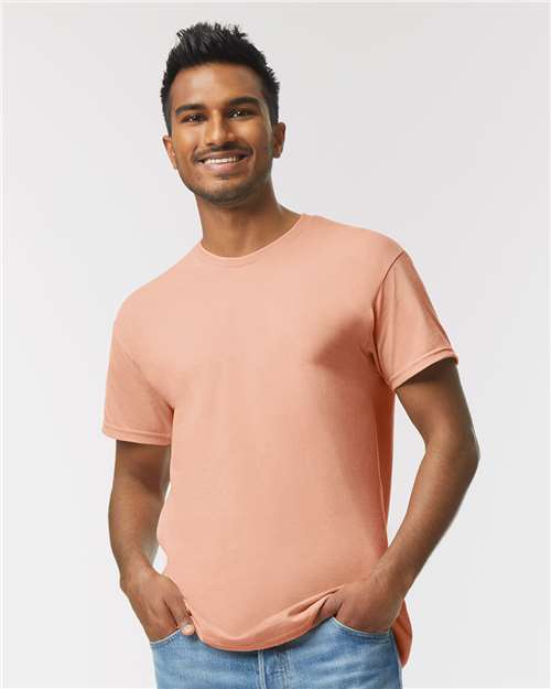 Gildan 5000 Unisex USA-Made Fine Jersey T-Shirt - Front view