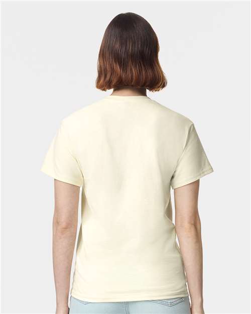 Gildan 5000 Unisex USA-Made Fine Jersey T-Shirt - Back view