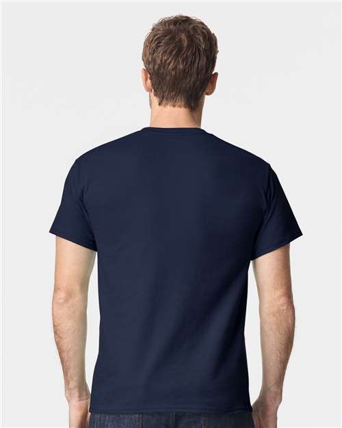 Gildan 5000 Unisex USA-Made Fine Jersey T-Shirt - Back view