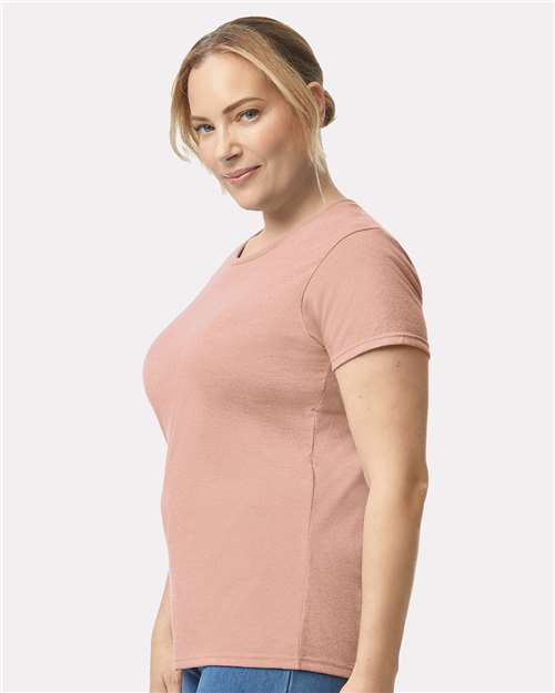 Gildan 5000L Women's Heavy Cotton? T-Shirt - Side view