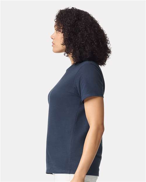 Gildan 5000L Women's Heavy Cotton? T-Shirt - Side view