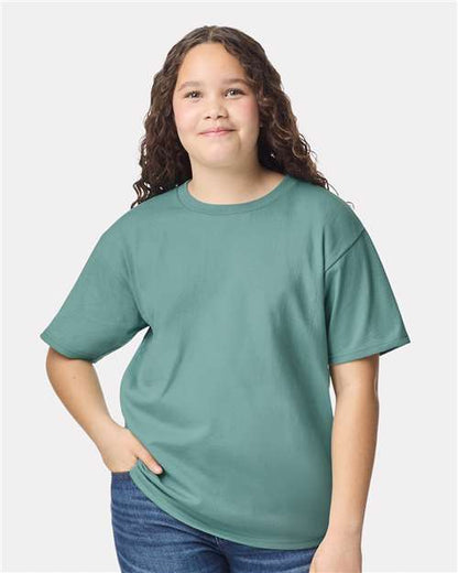 Gildan 5000B Youth Heavy Cotton? T-Shirt - Front view