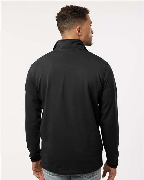 Independent Trading Co. EXP20PQ Men's Perform Quarter-Zip Pullover - Back view
