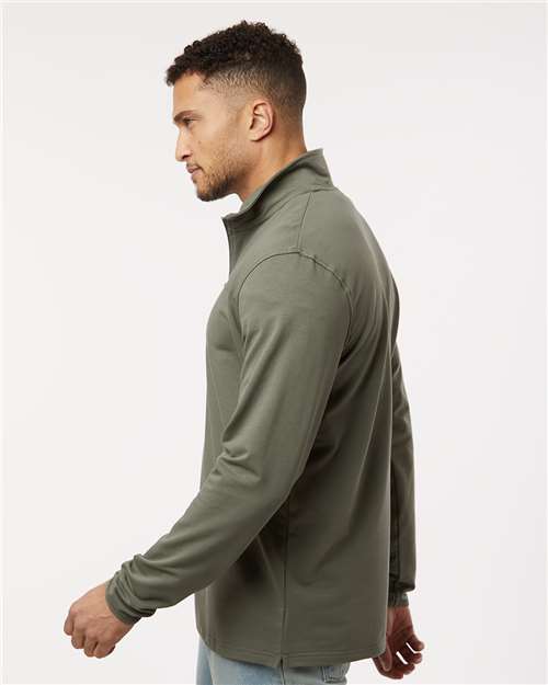 Independent Trading Co. EXP20PQ Men's Perform Quarter-Zip Pullover - Side view