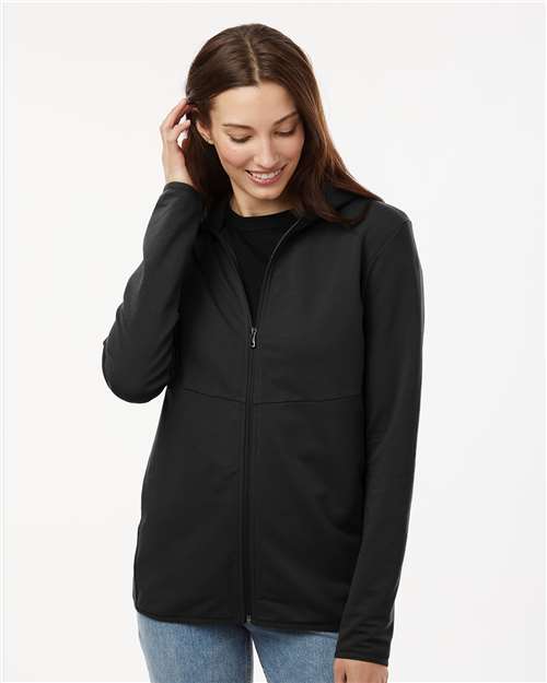 Independent Trading Co. EXP30PZ Unisex Perform Full-Zip Hooded Sweatshirt - Front view