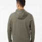 Independent Trading Co. EXP30PZ Unisex Perform Full-Zip Hooded Sweatshirt - Back view