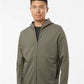 Independent Trading Co. EXP30PZ Unisex Perform Full-Zip Hooded Sweatshirt - Front view