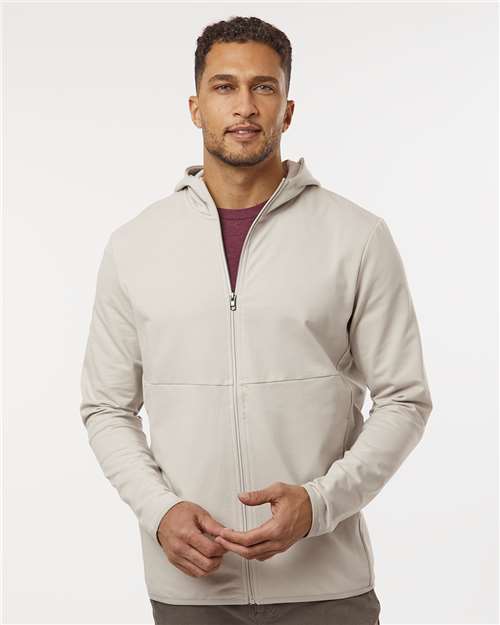 Independent Trading Co. EXP30PZ Unisex Perform Full-Zip Hooded Sweatshirt - Front view