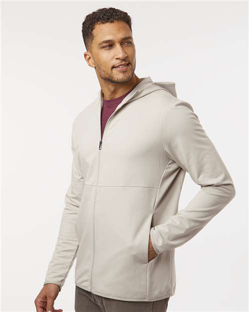 Independent Trading Co. EXP30PZ Unisex Perform Full-Zip Hooded Sweatshirt - Side view