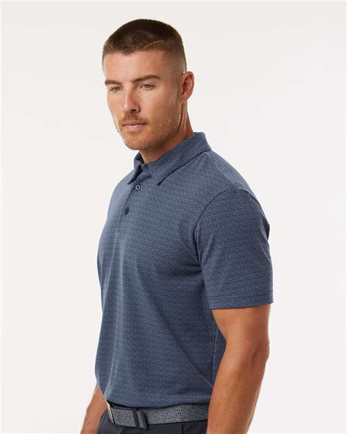 Adidas A702 Men's Blended Printed Polo - Side view