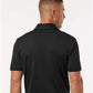 Adidas A704 Men's Textured Stripe Polo - Back view