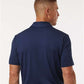Adidas A704 Men's Textured Stripe Polo - Back view