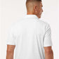 Adidas A704 Men's Textured Stripe Polo - Back view