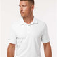 Adidas A704 Men's Textured Stripe Polo - Front view