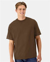 Hanes 5180R Unisex Beefy-T? Retro Street T-Shirt - Front view