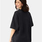 Hanes 5180R Unisex Beefy-T? Retro Street T-Shirt - Back view