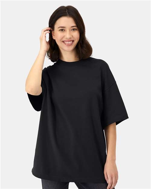 Hanes 5180R Unisex Beefy-T? Retro Street T-Shirt - Front view