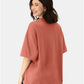 Hanes 5180R Unisex Beefy-T? Retro Street T-Shirt - Back view