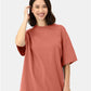 Hanes 5180R Unisex Beefy-T? Retro Street T-Shirt - Front view