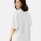 Hanes 5180R Unisex Beefy-T? Retro Street T-Shirt - Back view