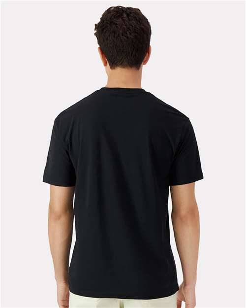 Gildan 3000 Men's Long Sleeve Jersey Baseball Tee - Back view