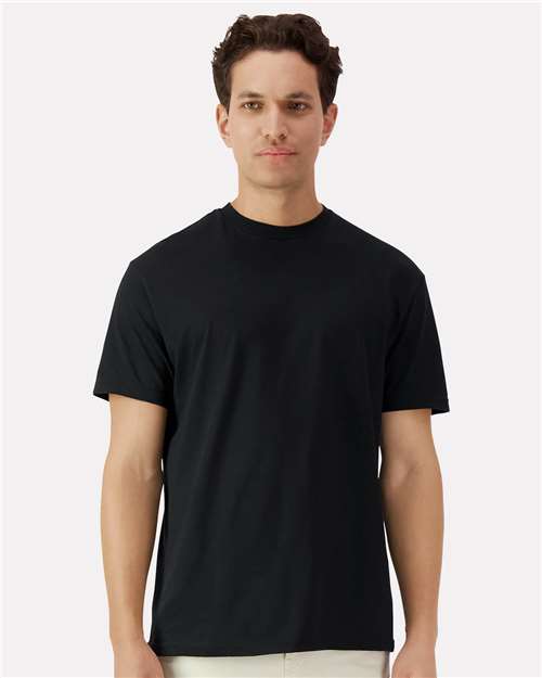 Gildan 3000 Men's Long Sleeve Jersey Baseball Tee - Front view