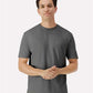 Gildan 3000 Men's Long Sleeve Jersey Baseball Tee - Front view