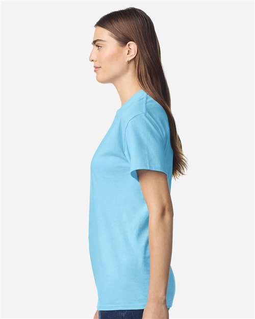 Gildan 3000 Men's Long Sleeve Jersey Baseball Tee - Side view