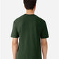 Gildan 3000 Men's Long Sleeve Jersey Baseball Tee - Back view