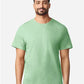 Gildan 3000 Men's Long Sleeve Jersey Baseball Tee - Front view