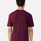 Gildan 3000 Men's Long Sleeve Jersey Baseball Tee - Back view