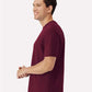 Gildan 3000 Men's Long Sleeve Jersey Baseball Tee - Side view