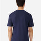Gildan 3000 Men's Long Sleeve Jersey Baseball Tee - Back view