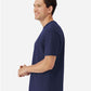 Gildan 3000 Men's Long Sleeve Jersey Baseball Tee - Side view