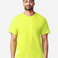 Gildan 3000 Men's Long Sleeve Jersey Baseball Tee - Front view