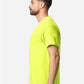 Gildan 3000 Men's Long Sleeve Jersey Baseball Tee - Side view