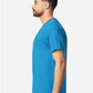 Gildan 3000 Men's Long Sleeve Jersey Baseball Tee - Side view