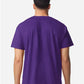 Gildan 3000 Men's Long Sleeve Jersey Baseball Tee - Back view