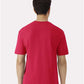 Gildan 3000 Men's Long Sleeve Jersey Baseball Tee - Back view