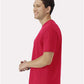 Gildan 3000 Men's Long Sleeve Jersey Baseball Tee - Side view
