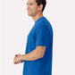 Gildan 3000 Men's Long Sleeve Jersey Baseball Tee - Side view