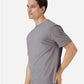 Gildan 3000 Men's Long Sleeve Jersey Baseball Tee - Side view