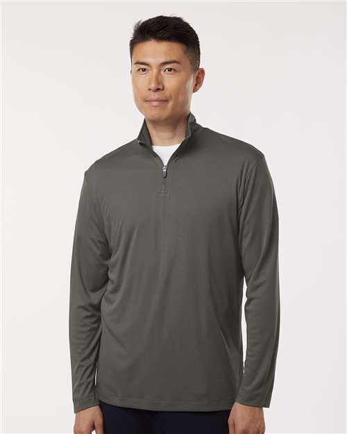 AllPro 41870 Men's Pro-Lock Performance Quarter-Zip Pullover - Front view