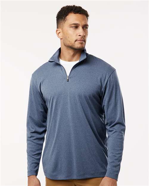 AllPro 41870 Men's Pro-Lock Performance Quarter-Zip Pullover - Front view